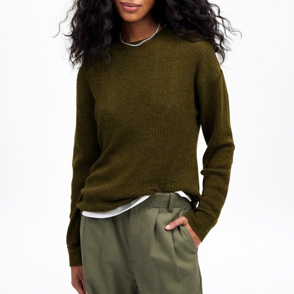 Madewell Sweaters - New Madewell Alpaca Blend Sweater Olive Small $110